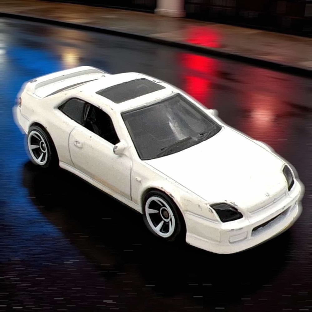 Hot Wheels 98 Honda Prelude White GHB51 JDM Diecast‎ 1:64 Scale Car